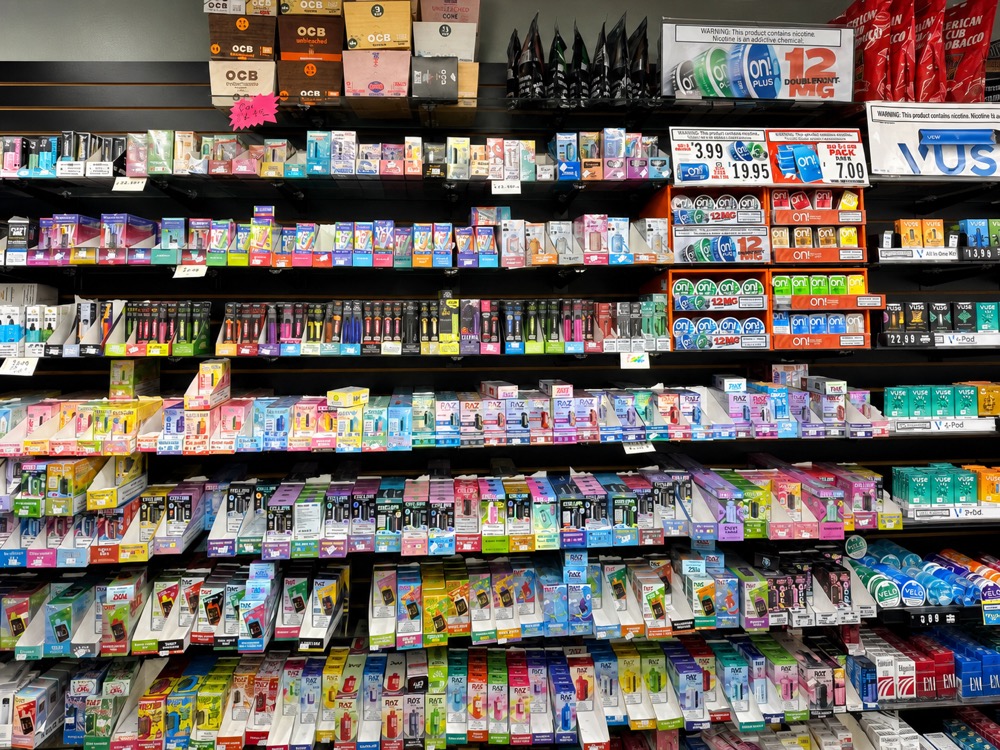 Vape selection